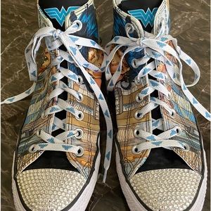 WONDER WOMAN CONVERSE HIGH TOP